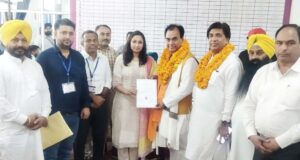 लोकसभा होशियारपुर से आम आदमी पार्टी के उम्मीदवार डा.राज कुमार रहे विजयी