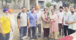 मीरी पीरी सेवा सिमरन क्लब ने “पौधे लगाओ और बचाओ” अभियान के तहत लगाए गए पौधे