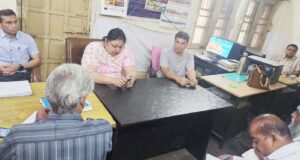 ਮੀਜ਼ਲ ਰੁਬੇਲਾ ਸੰਬੰਧੀ ਕੀਤੀ ਗਈ ਵਿਸ਼ੇਸ਼ ਮੀਟਿੰਗ