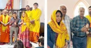 परम पूज्य महामंडलेश्वर स्वामी शरणानंद जी महाराज ने सत्संग द्वारा लोगों का किया मार्गदर्शन