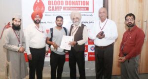 ਰਾਸ਼ਟਰੀ ਸਵੈ-ਇੱਛੁਕ ਖੂਨਦਾਨ ਦਿਵਸ ‘ਤੇ 195 ਦਾਨੀਆਂ ਨੇ ਕੀਤਾ ਖੂਨਦਾਨ