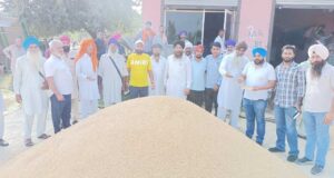 जिले की मंडियों में सुचारु रुप से शुरु हुई धान की खरीद
