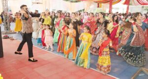 कैम्ब्रिज इंटरनैशनल स्कूल में किया गया नवरात्रि उत्सव का भव्य कार्यक्रम