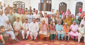 भाजपा नेता संजीव मन्हास को बनाया लगातार पांचवीं बार गांव भंबोवाल का सरपंच