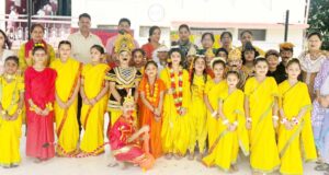 एसवी जेसी डीएवी पब्लिक स्कूल में मनाया बुराई पर अच्छाई की जीत का प्रतीक दशहरा उत्सव हर्षोल्लास के साथ