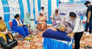 ਨਰੂੜ ਵਿਖੇ ਮੁਫਤ ਐਕਯੂਪਰੈਸ਼ਰ ਅਤੇ ਮੈਡੀਕਲ ਕੈਂਪ ਲਗਾਇਆ ਗਿਆ