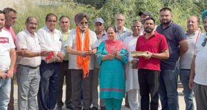 जोगिन्द्र सिंह मान ने न्यू पटेल नगर में 10 लाख रुपये की लागत से शुरु करवाये विकास के काम