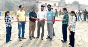 खेलों के बिना बच्चों में शरीरक विकास की नहीं की जा सकती कल्पना : अमनदीप गोली/गुलशन ऋृषिराज