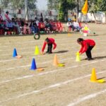 विक्टोरिया इंटरनेशनल स्कूल में मनाया गया वार्षिक मनोरंजक खेल फ्रॉलिकॉन