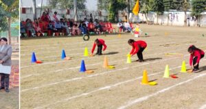 विक्टोरिया इंटरनेशनल स्कूल में मनाया गया वार्षिक मनोरंजक खेल फ्रॉलिकॉन