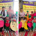 एसवी जेसी डीएवी पब्लिक स्कूल में किया गया फैंसी ड्रेस शो का आयोजन