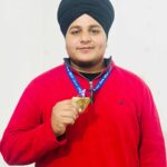 खेडा वतन पंजाब दीयां प्रतियोगिता में जेसी डीएवी कॉलेज के विद्यार्थी ने जीता स्वर्ण पदक