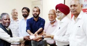 ब्लड बैंक में लगाया दांतों व जबड़ों का 440वां श्रृंखलाबद्ध पाक्षिक कैंप