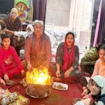 शनिदेव मंदिर निगाहा मोहल्ला में श्रद्धा एवं भक्ति भाव से मनाया मूर्ति स्थापना दिवस