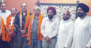 फगवाड़ा भाजपा को छोड़ कर दो कांग्रेसियों ने की घर वापिसी