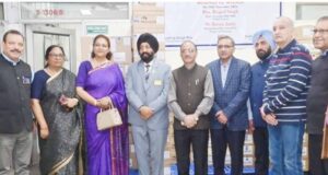 रोटरी क्लब चंडीगढ़ सेंट्रल द्वारा किए गए अत्यधिक उन्नत बैंडेज जीएमसीएच 32 अस्पताल में डोनेट