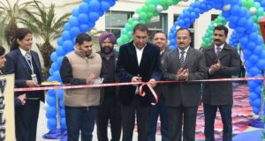 कैम्ब्रिज इंटरनैशनल स्कूल में बच्चों के लिए किया गया नवीन बैडमिंटन कोर्ट का उद्घाटन