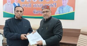 खन्ना ने विभिन्न क्षेत्रों में चलाये गए ऑफलाईन भाजपा सदस्यता अभियान सम्बन्धी प्रदेश प्रभारी को सौंपी रिपोर्ट