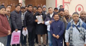 श्री देवा माई वैलफेयर सोसाइटी डिस्ट्रिक की 13वीं फ्री माता वैष्णो देवी बस यात्रा हुई रवाना