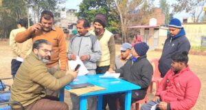 स्वास्थ्य विभाग की खाद्य सुरक्षा टीम ने लाईसेंस एवं रजिस्ट्रेशन के लिए लगाया शिविर