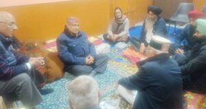 गणतंत्र दिवस पर कार्यक्रम आयोजन संबंधी हुई बाबा औगढ़ चेरिटेबल ट्रस्ट जैजों के चेयरमैन खन्ना ने बुलाई अहम् बैठक