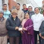 नव वर्ष पर गोपाल गोधाम गौशाला में पशुओं के एक दिन के चारे लिए 51 सौ रुपए सहयोग राशि की भेंट