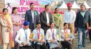 ਜੇਸੀ ਡੀਏਵੀ ਕਾਲਜੀਏਟ ਸਕੂਲ ਦੀ ਅਥਲੈਟਿਕ ਮੀਟ ਵਿੱਚ ਝਲਕ ਅਤੇ ਜੈਪਾਲ ਬਣੇ ਬੈਸਟ ਅਥਲੀਟ