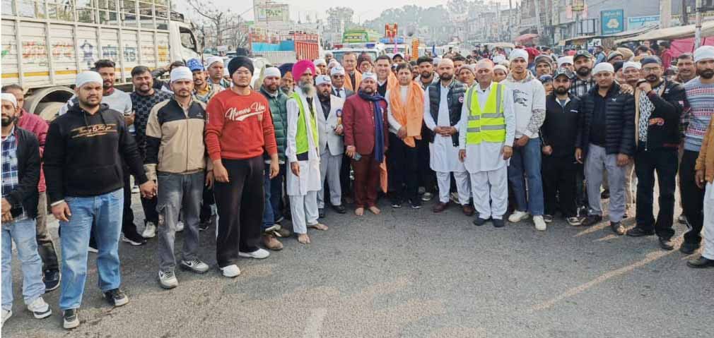 श्री गुरु रविदास महाराज जी के प्रकाश उत्सव को समर्पित विशाल नगर कीर्तन आयोजित