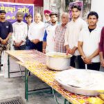 ਯੁਵਕ ਸੇਵਾਵਾਂ ਕਲੱਬ ਚੌਧਰੀ ਬੰਤਾ ਸਿੰਘ ਕਲੋਨੀ ਅਤੇ ਕੇਐਮਐਸ ਕਾਲਜ ਵੱਲੋਂ ਲੰਗਰ ਦਾ ਆਯੋਜਨ