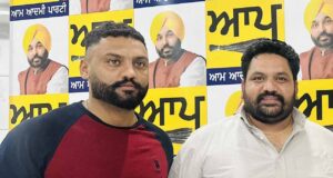 शीघ्र ही जिले का दौरा कर युवाओं को पार्टी की नीतियों से अवगत करवा पार्टी से जोडऩे का करेंगे प्रयास : मनवीर झावर