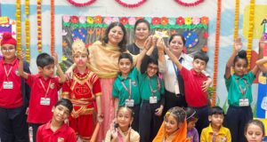 श्री रामायण की गूंज एवं हरित संदेश के संग कैंब्रिज ओवरसीज़ स्कूल में जगमगाई दीवाली